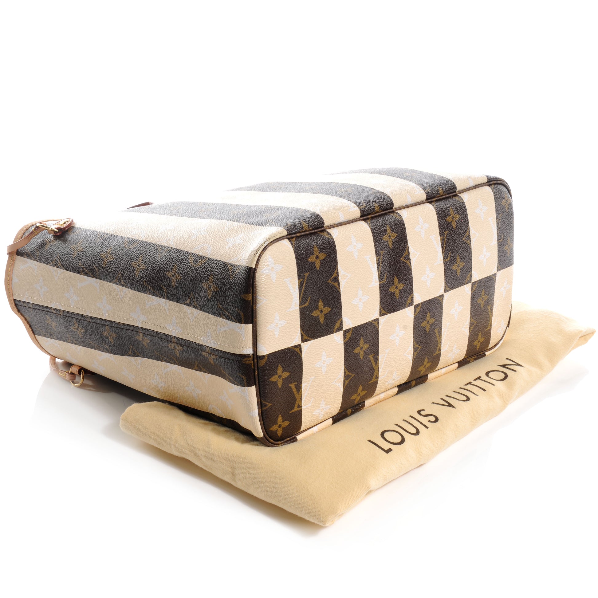 Louis Vuitton Monogram Rayures Neverfull MM 4 of 7