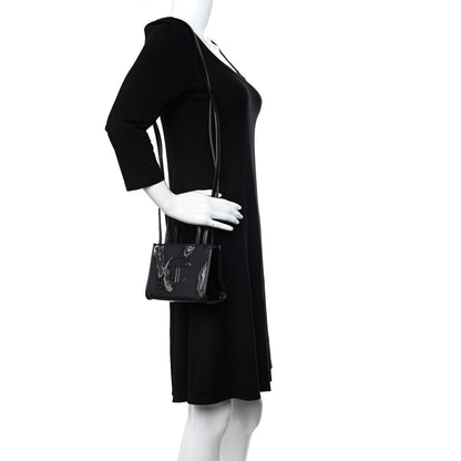 Telfar Patent Vegan Leather Small Shopping Bag Black 2 of 10