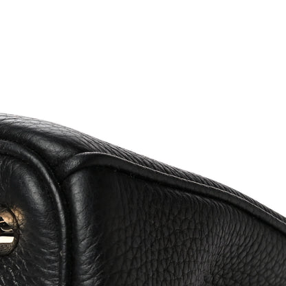 Christian Dior Bullcalf Medium Diorissimo Tote Black Rose Indien 11 of 13