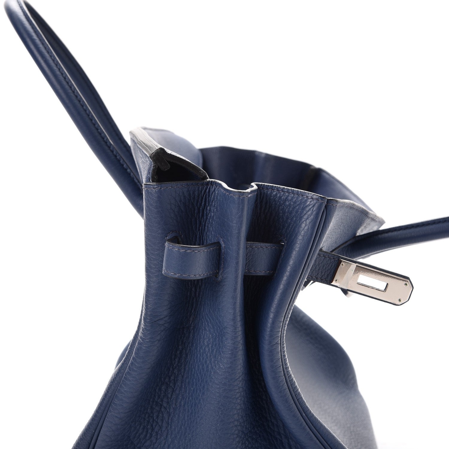 Hermes Taurillon Clemence Birkin 35 Bleu Brighton 13 of 34