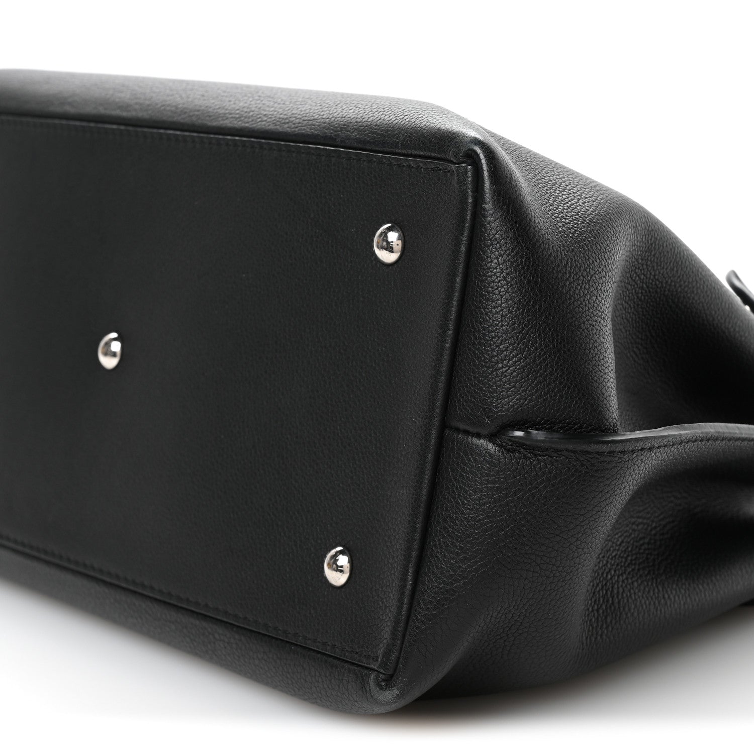 Louis Vuitton Calfskin Lockme Day Black 10 of 11