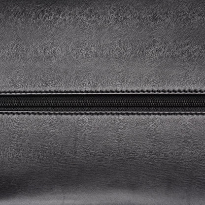 Chanel Lambskin Chevron Quilted Jumbo Double Flap So Black 17 of 18