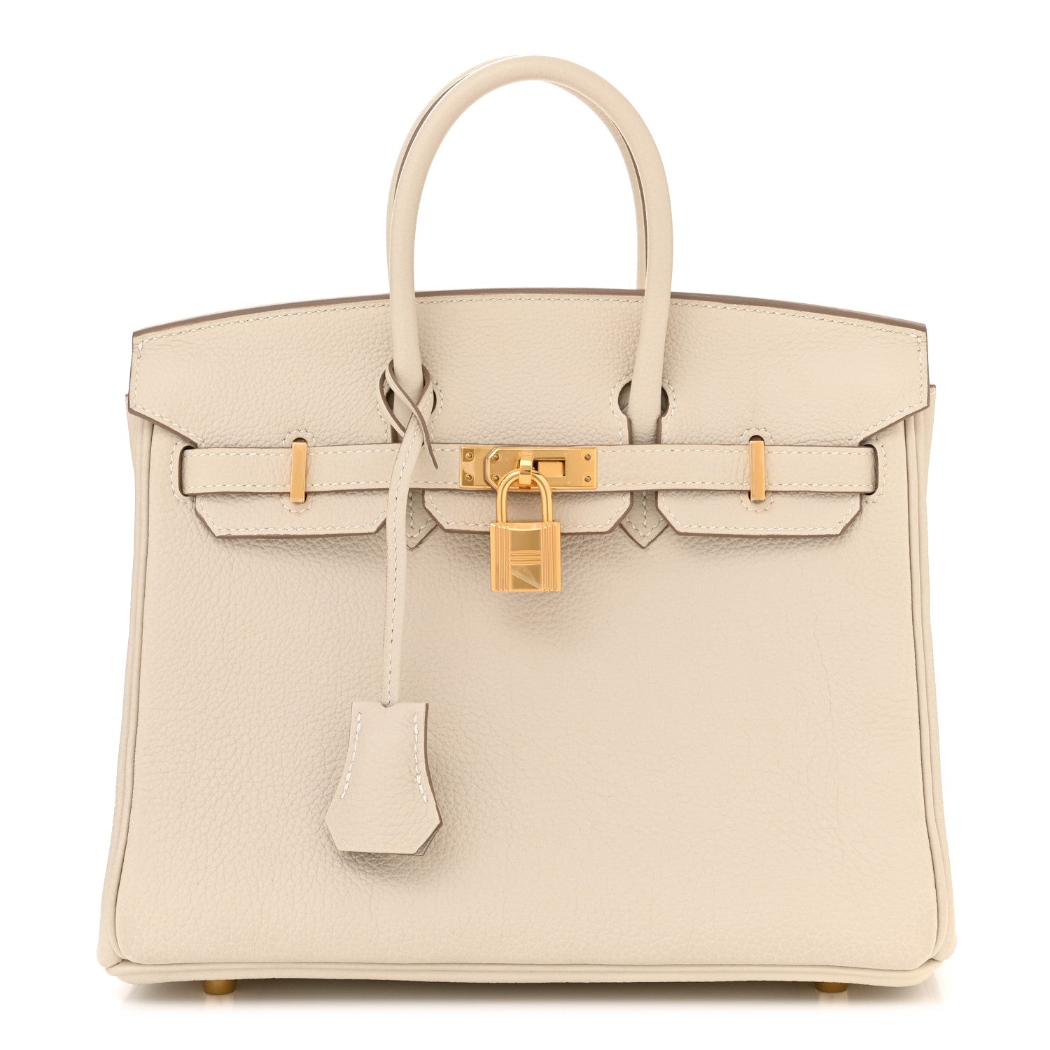 Hermes Togo Birkin 25 Craie 1 of 11
