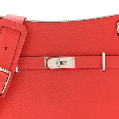 Hermes Taurillon Clemence Jypsiere 31  Bougainvillea 8 of 10