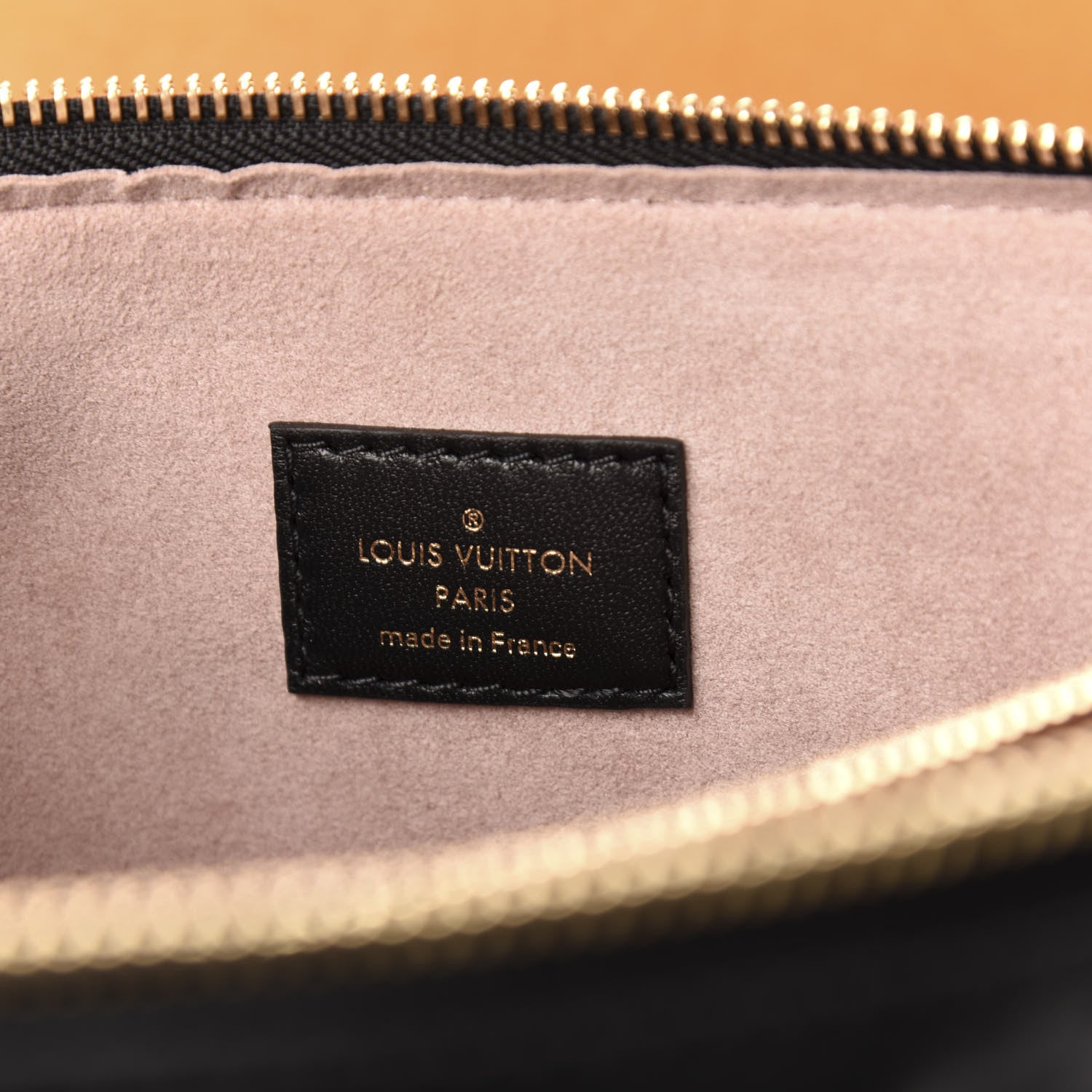 Louis Vuitton Lambskin Embossed Monogram Coussin PM Black 6 of 11