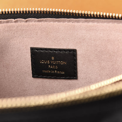 Louis Vuitton Lambskin Embossed Monogram Coussin PM Black 6 of 11