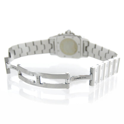 Cartier Stainless Steel 24mm Santos de Cartier Galbee Quartz Watch 6 of 9