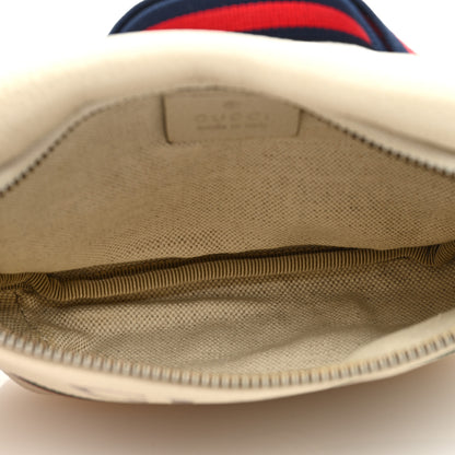 Gucci Grained Calfskin Small Logo Belt Bag White 5 of 8