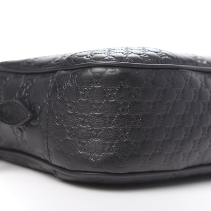 Gucci Guccissima Mini Bree Messenger Bag Black 8 of 10