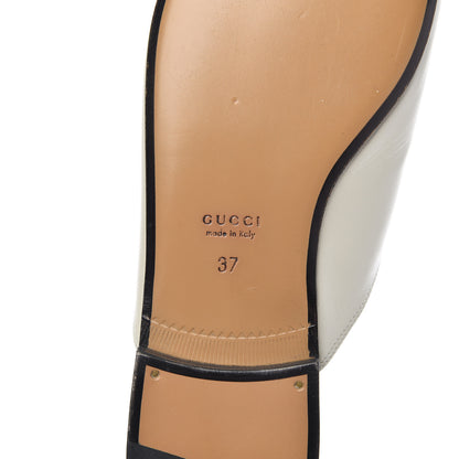 Gucci Malaga Kid Womens Princetown Slippers 37 Mystic White 7 of 17