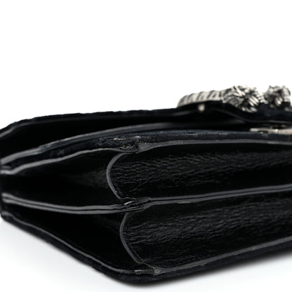 Gucci Velvet GG Monogram Small Dionysus Shoulder Bag Black 11 of 13