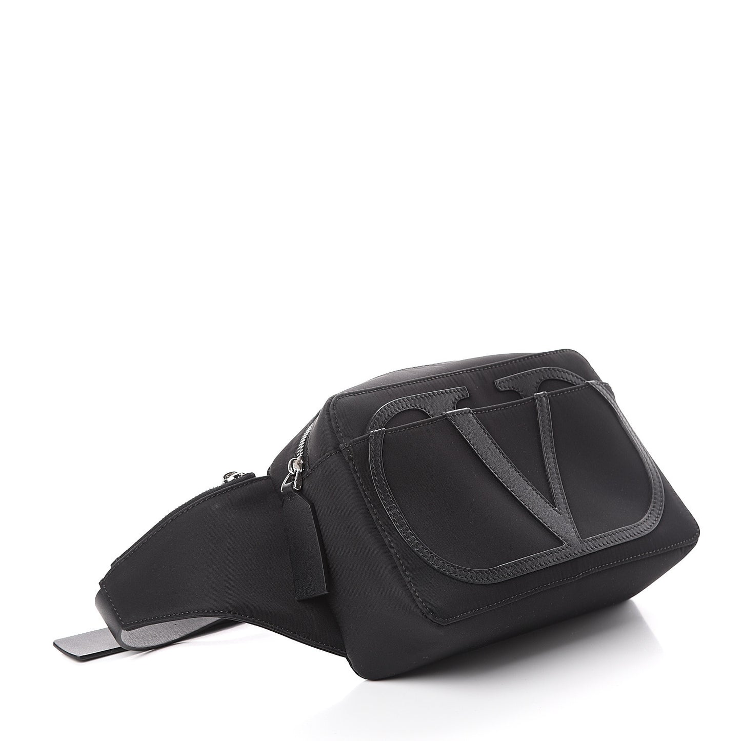 Nylon Vlogo Signature Belt Bag Black