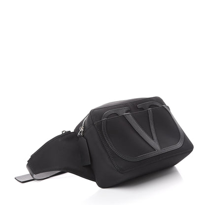 Valentino Garavani Nylon Vlogo Signature Belt Bag Black 3 of 8