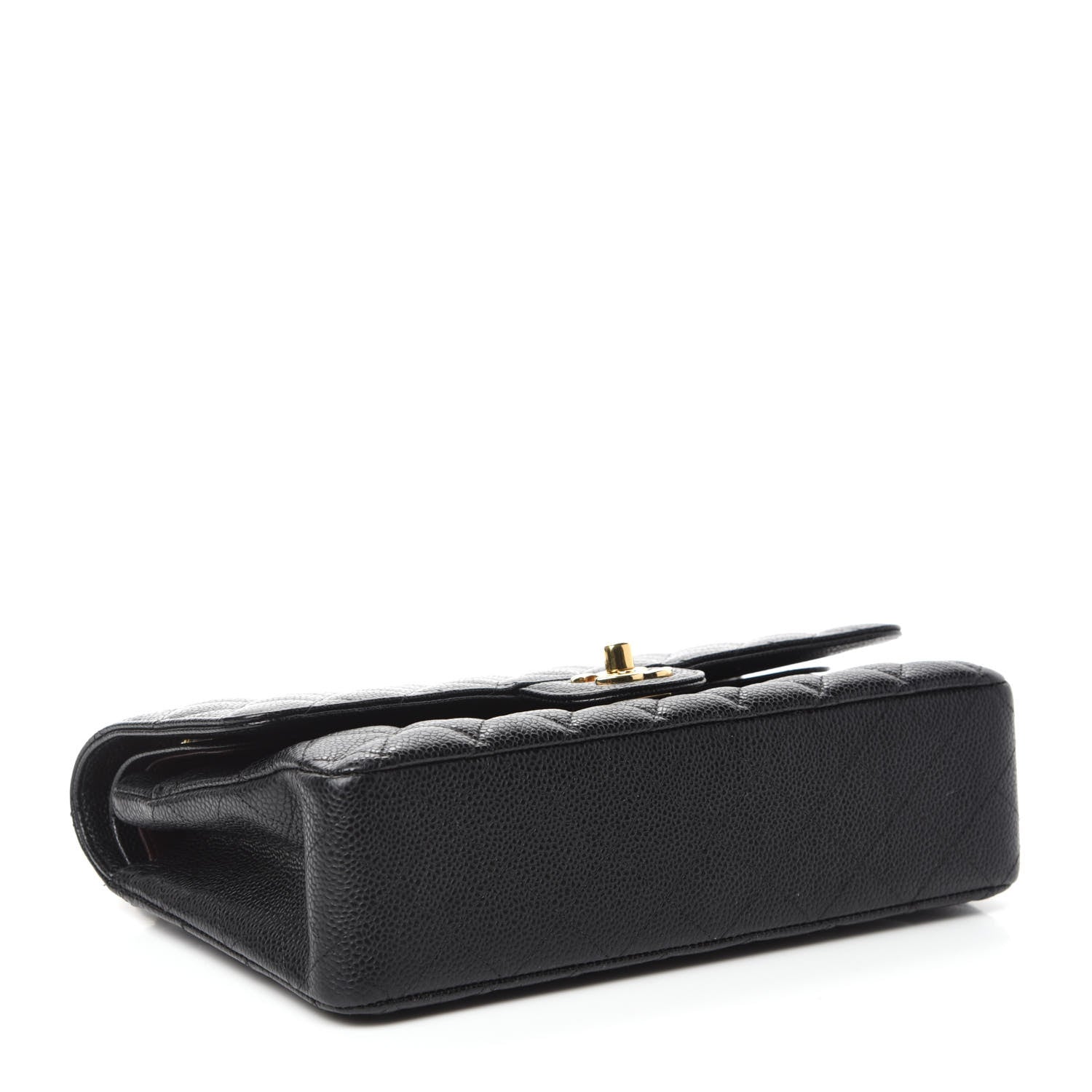 Chanel Caviar Quilted Medium Double Flap Black 4 of 13
