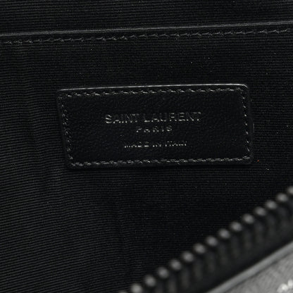Saint Laurent Grain De Poudre Zipped Tablet Holder Black 6 of 6