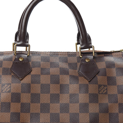 Louis Vuitton Damier Ebene Speedy 30 13 of 13