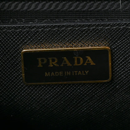Prada Saffiano Large Galleria Double Zip Tote Black 6 of 8