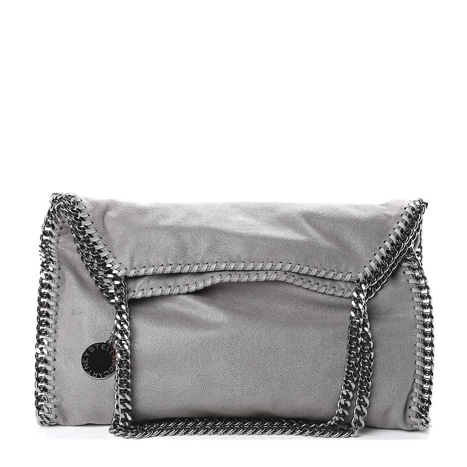 Stella McCartney Shaggy Deer Small Falabella Tote Light Grey 1 of 8