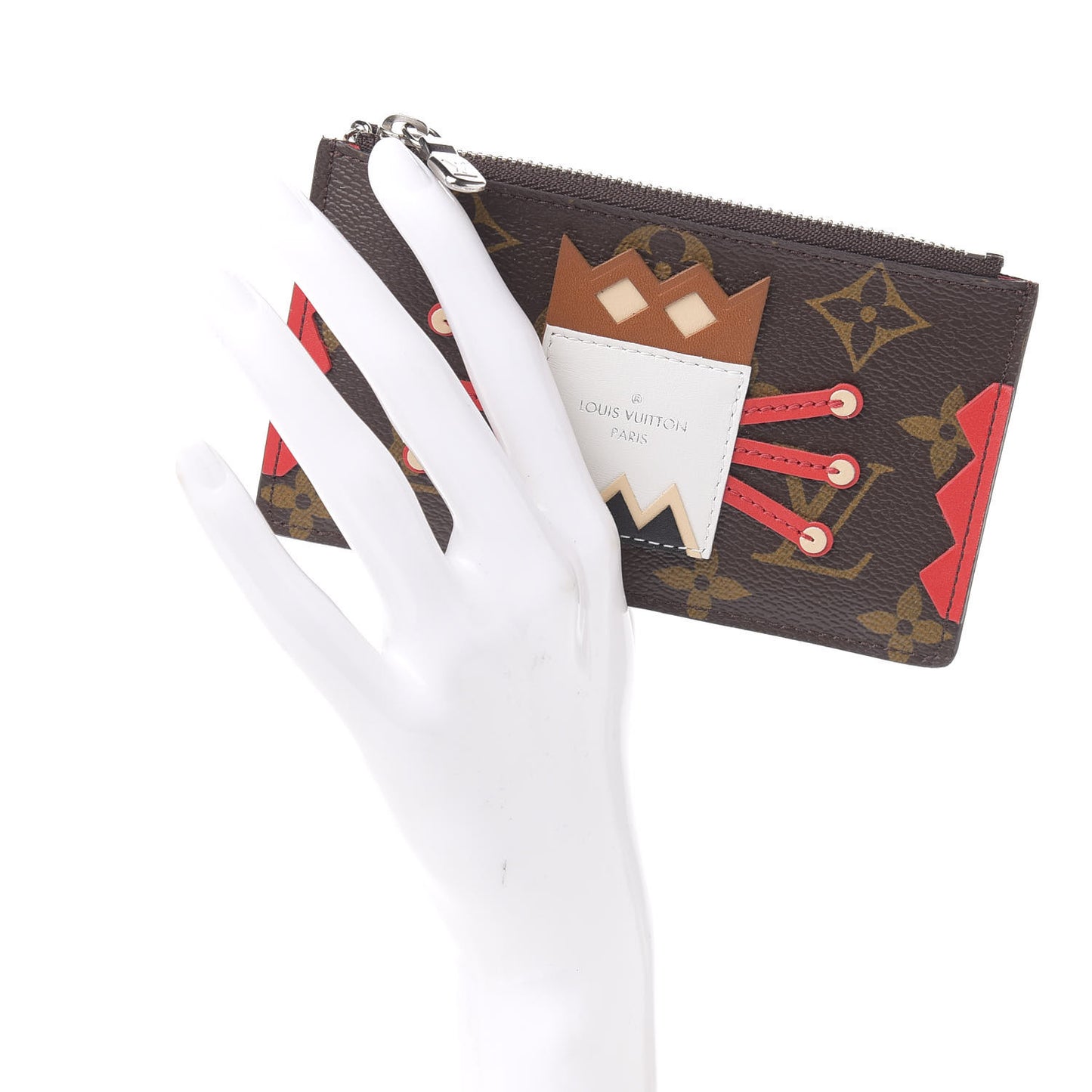 Monogram Tribal Key Pouch