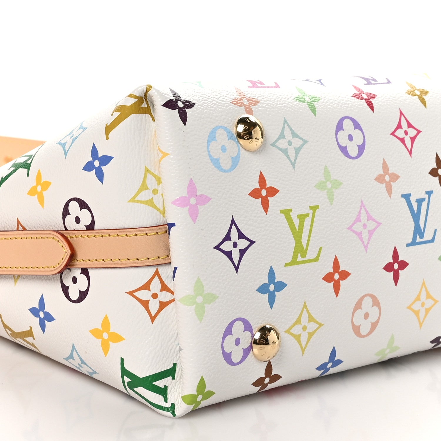 Louis Vuitton LV X TM Monogram Multicolor CarryAll PM White 9 of 11