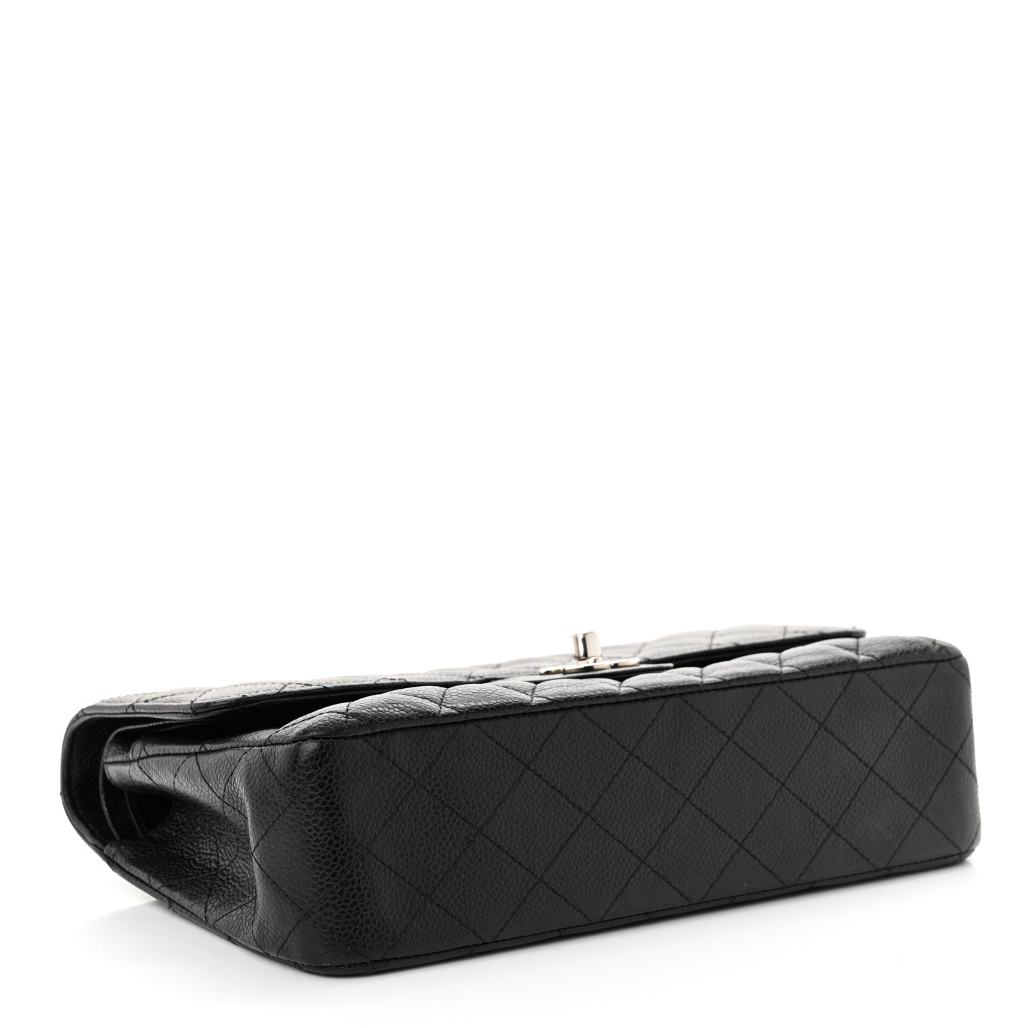 Chanel Caviar Quilted Medium Double Flap Black 4 of 13
