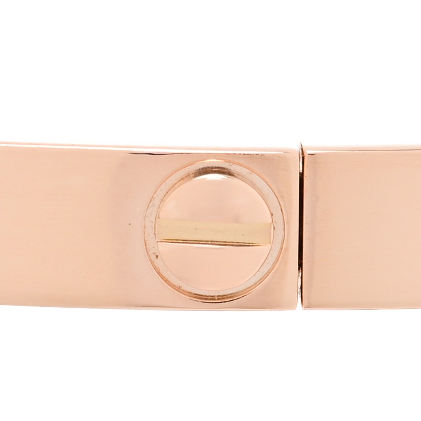 18K Pink Gold Small LOVE Bracelet 17