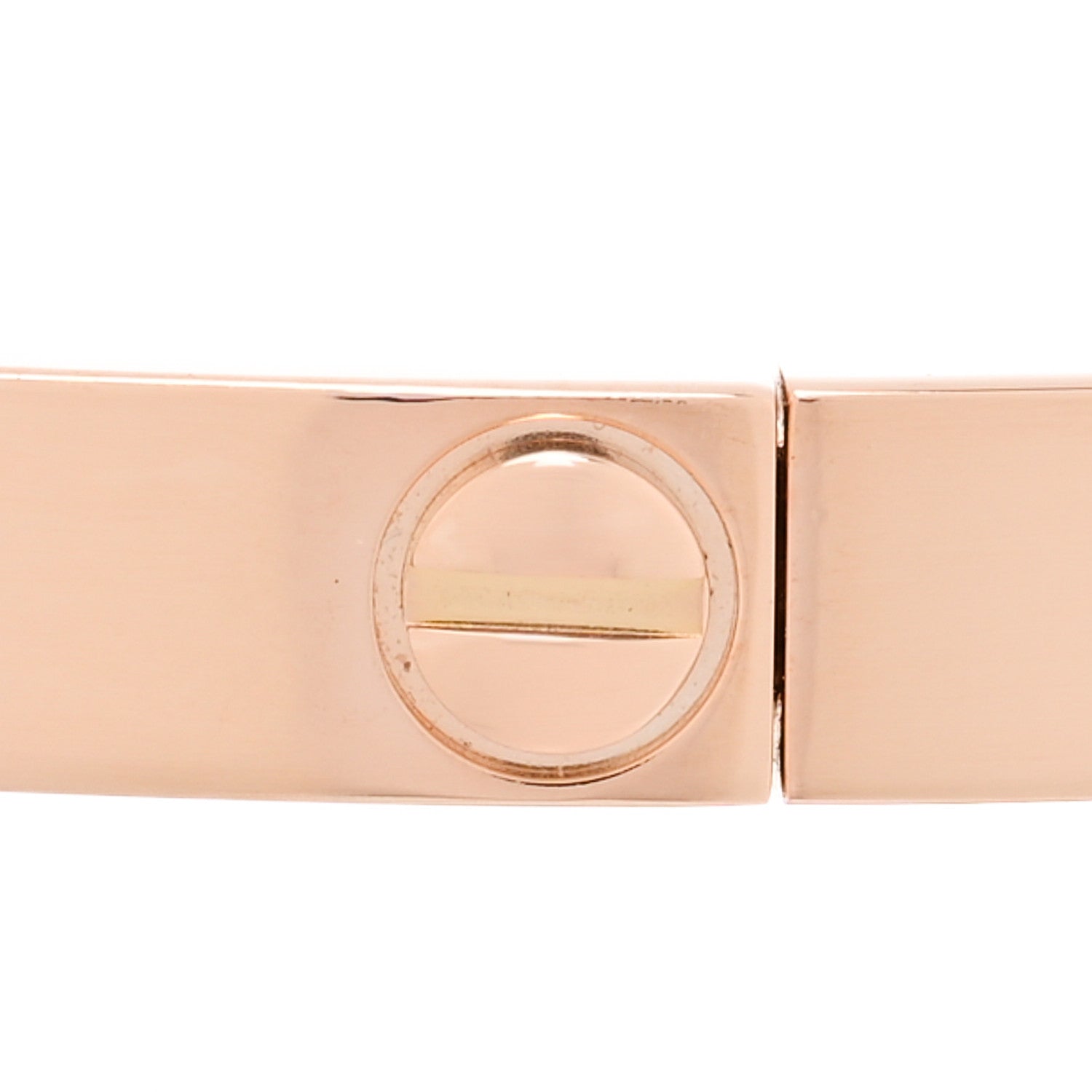 Cartier 18K Pink Gold Small LOVE Bracelet 17 4 of 6