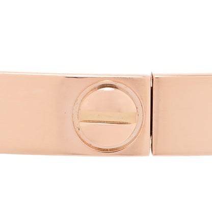 Cartier 18K Pink Gold Small LOVE Bracelet 17 4 of 6