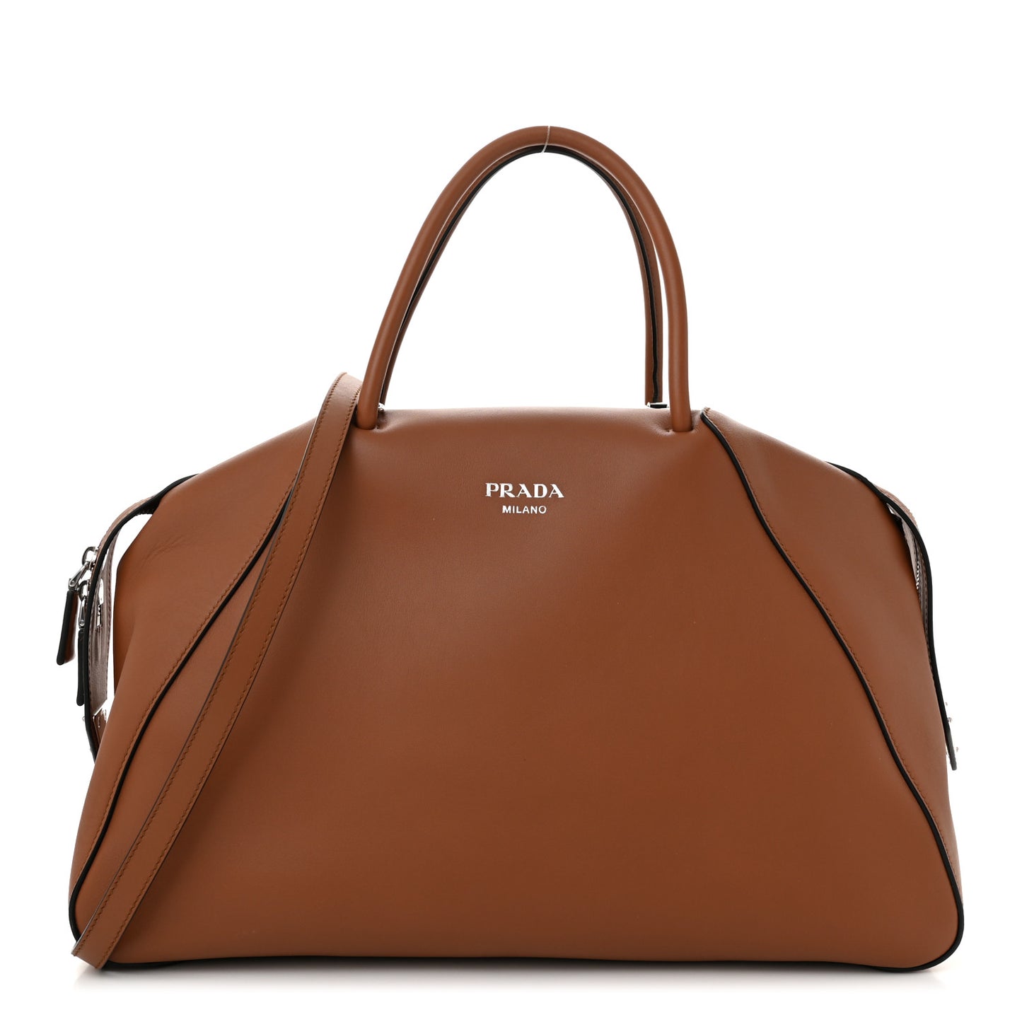 Softy Calfskin Supernova Handbag Cognac
