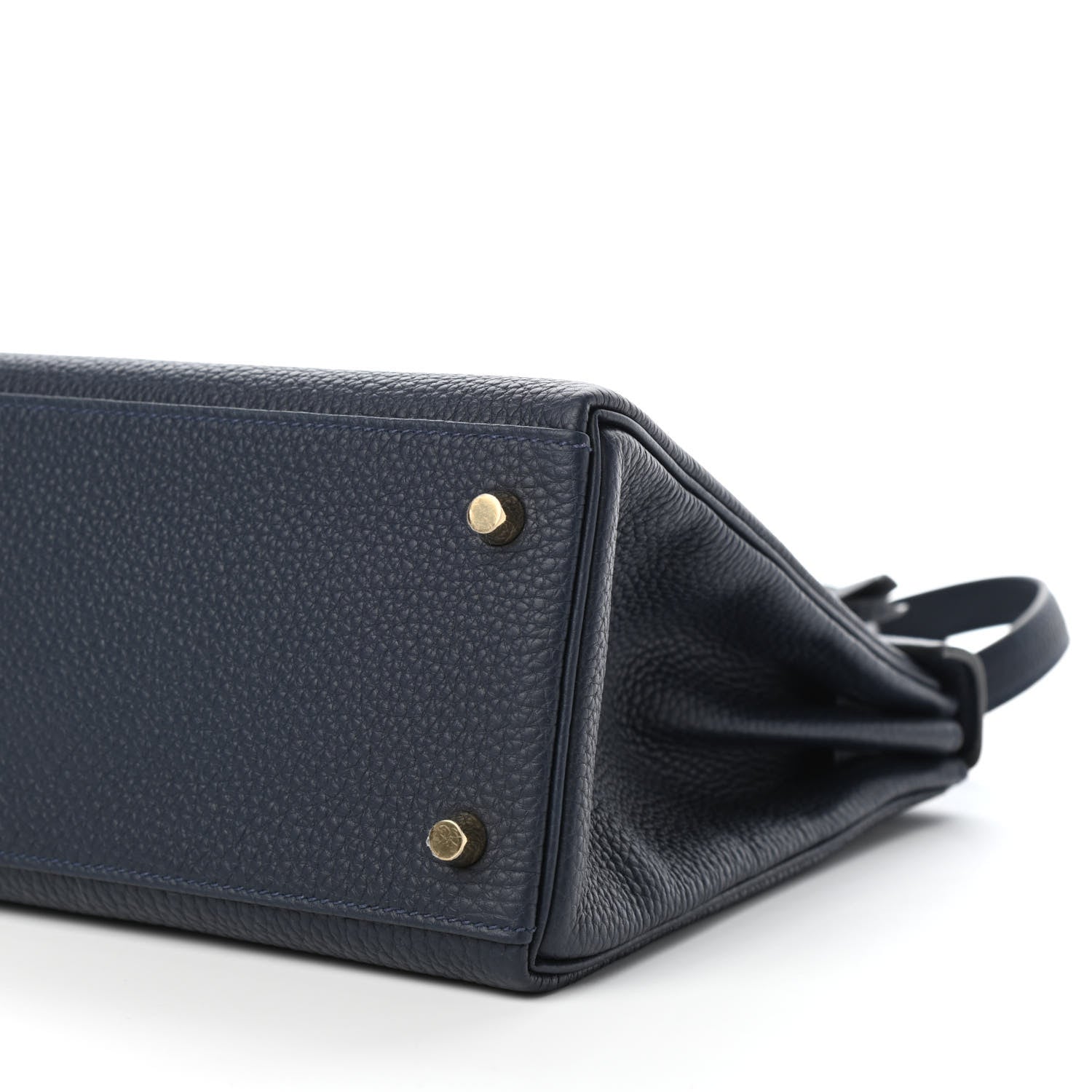 Hermes Togo Kelly Retourne 28 Bleu Nuit 10 of 12