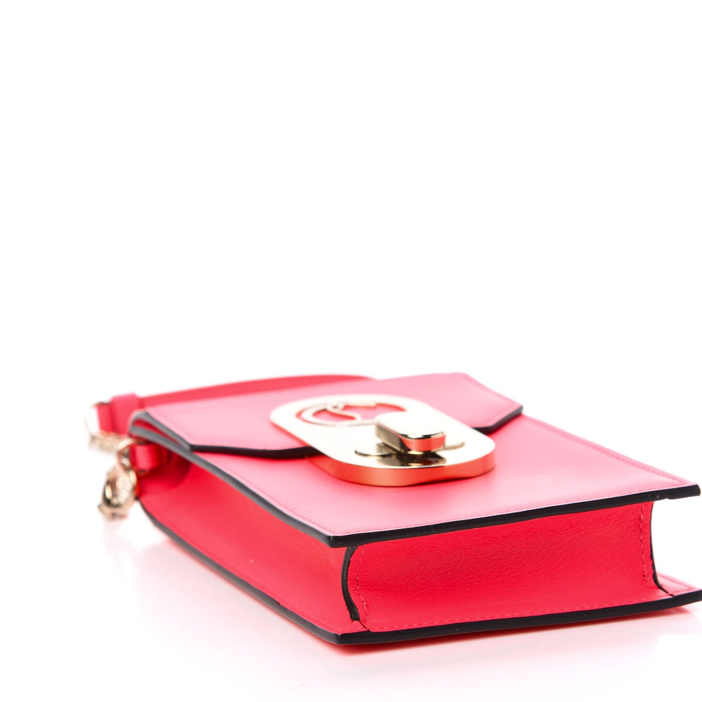 Calfskin Elisa Phone Crossbody Pink