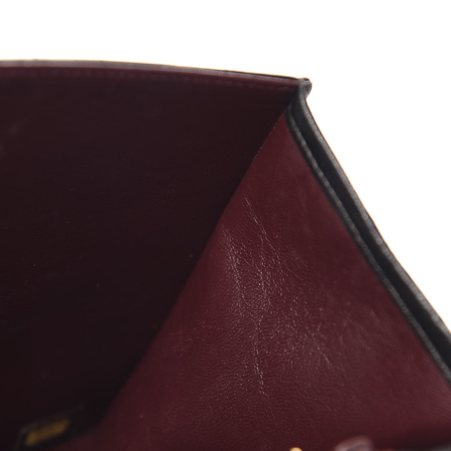 Lambskin Quilted Jumbo Single Flap Black