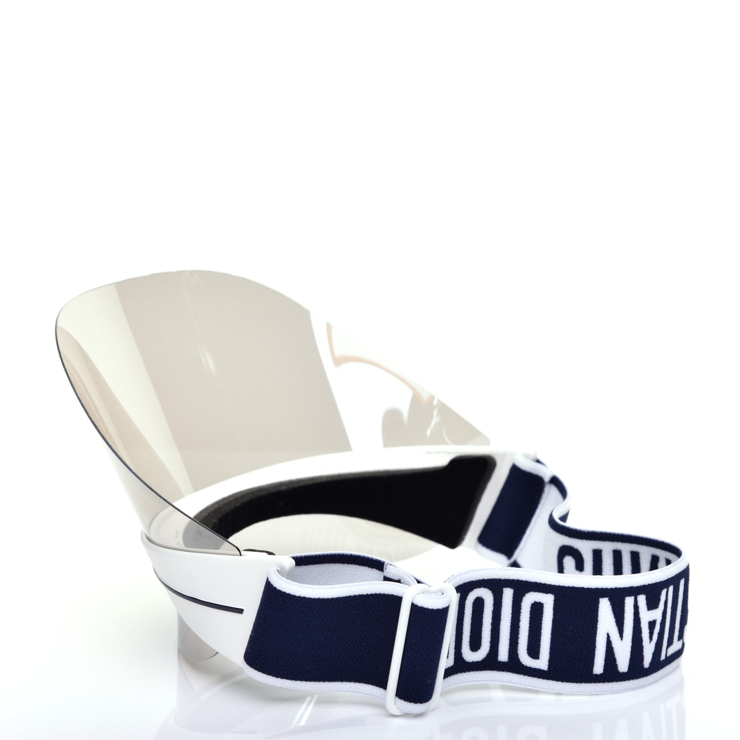 Mirrored DiorClub1 Sun Visor Navy
