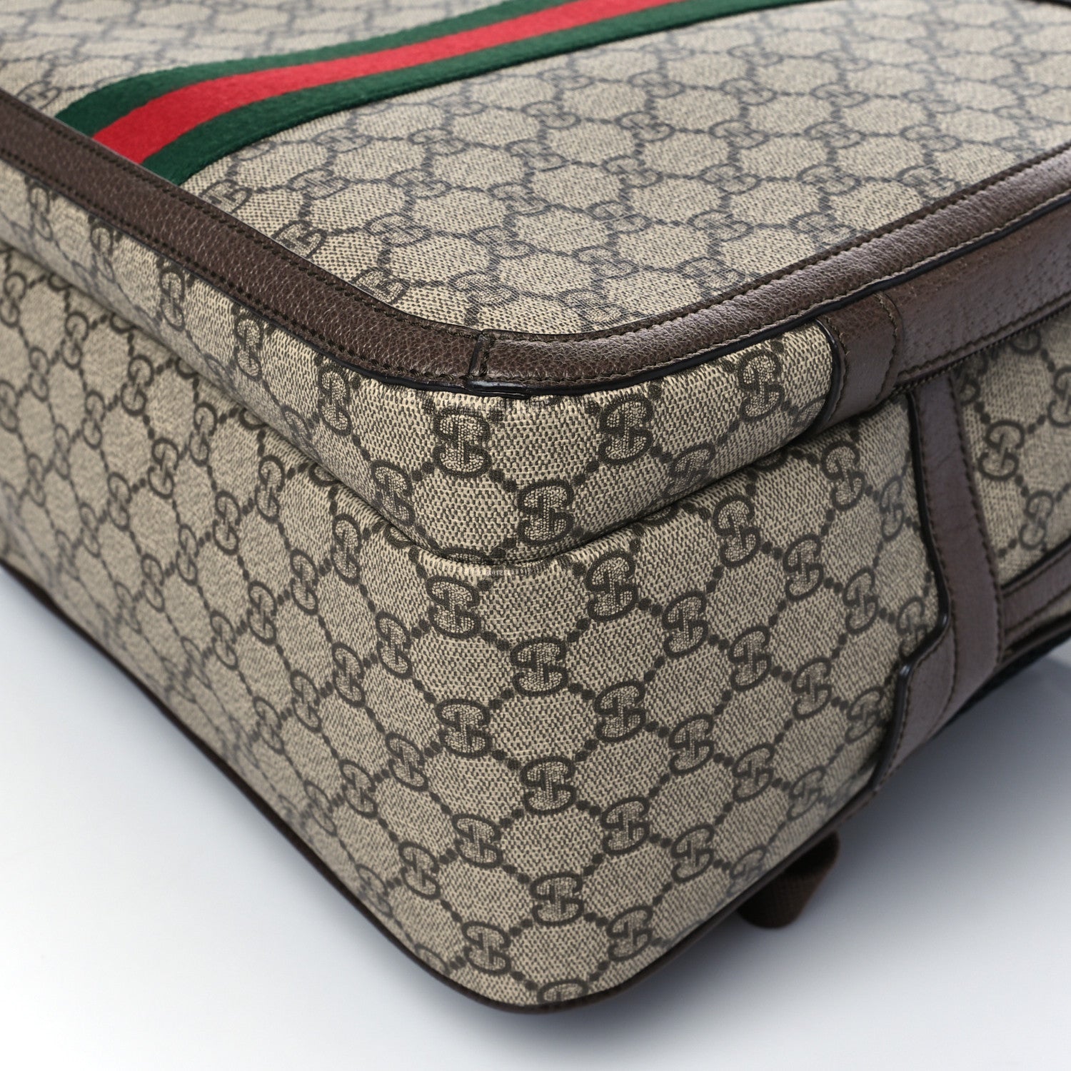 Gucci GG Supreme Monogram Medium Ophidia Day Backpack Brown 11 of 11