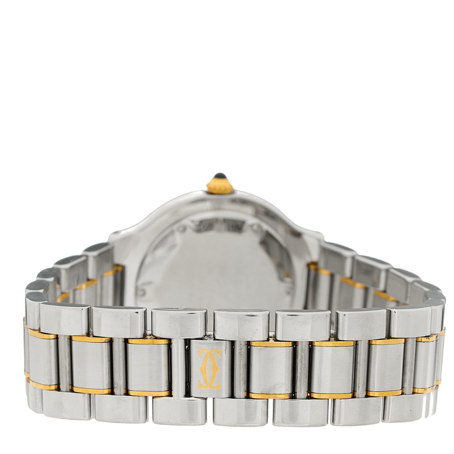 Stainless Steel 18K Yellow Gold 31mm Must De 21 Quartz Watch