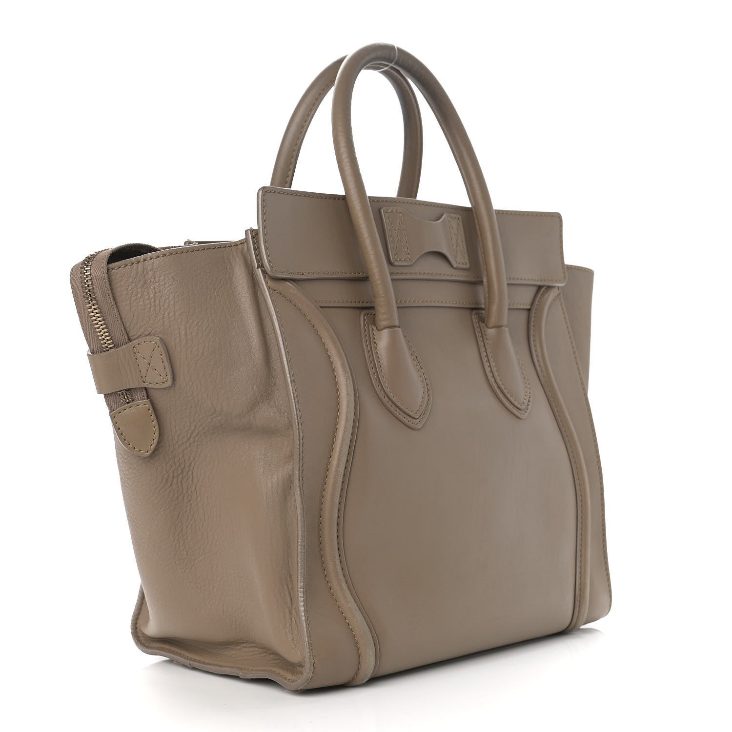 Celine Smooth Calfskin Mini Luggage Camel 2 of 21