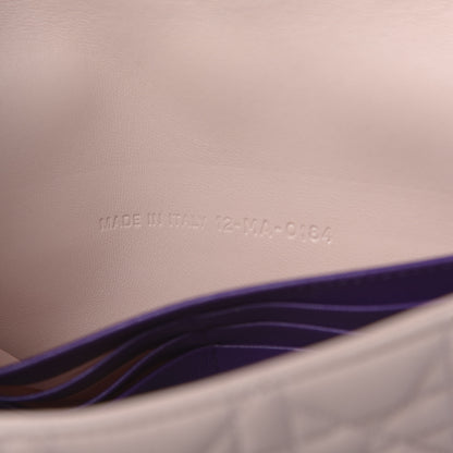 Christian Dior Lambskin Cannage Miss Dior Promenade Pouch Rose Poudre 6 of 9
