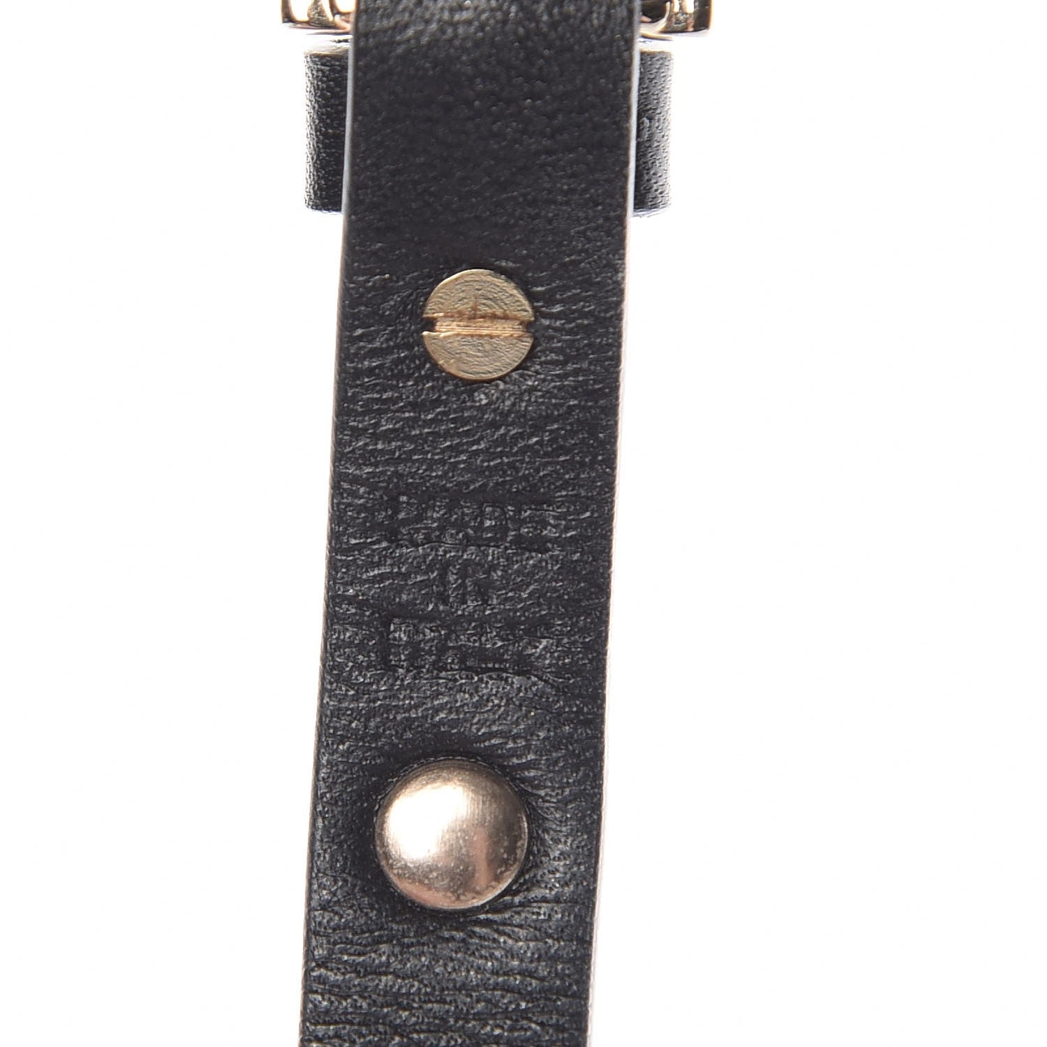 Valentino Garavani Vitello Rockstud Bracelet Black 7 of 8