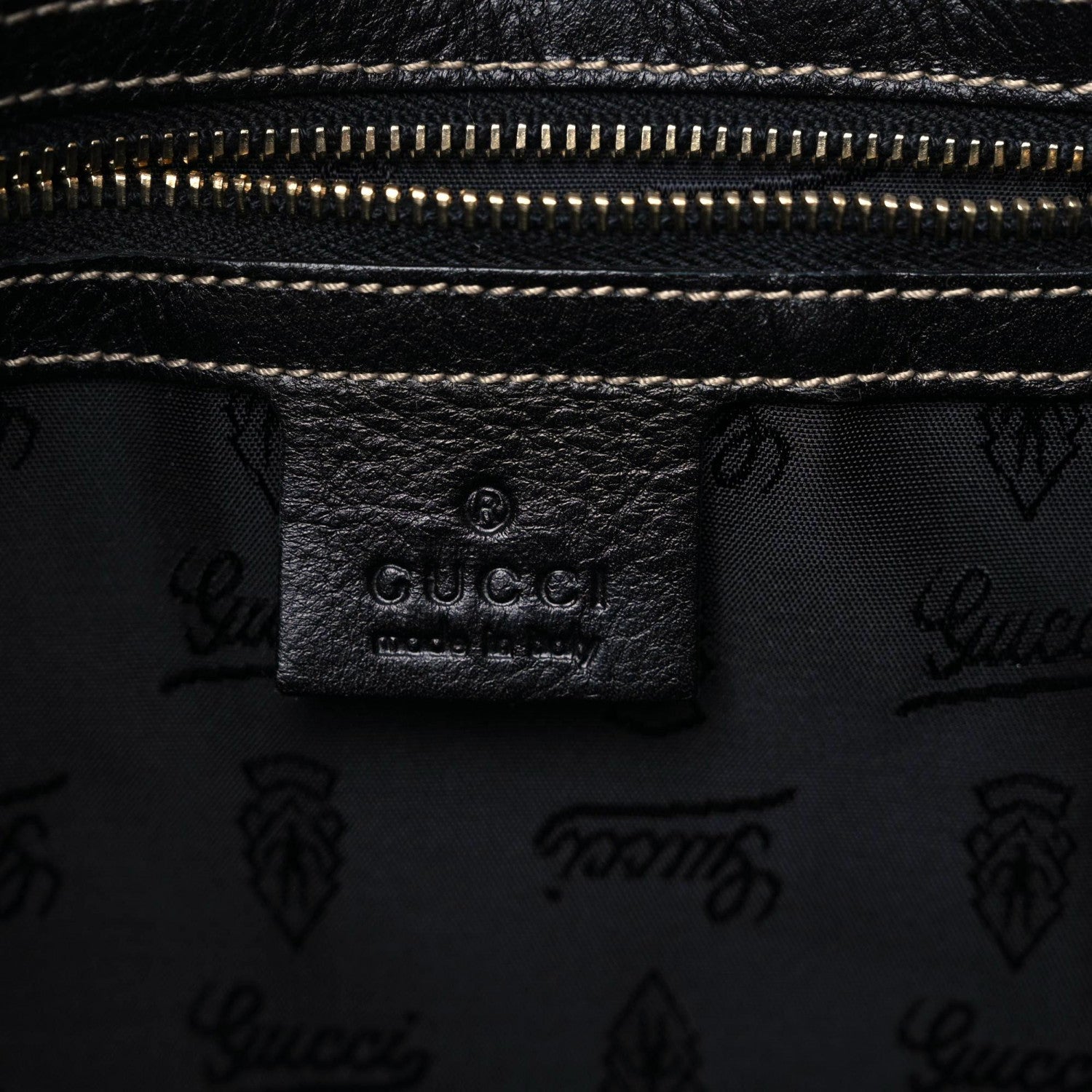 Gucci Dialux Medium Britt Shoulder Bag Black 5 of 12