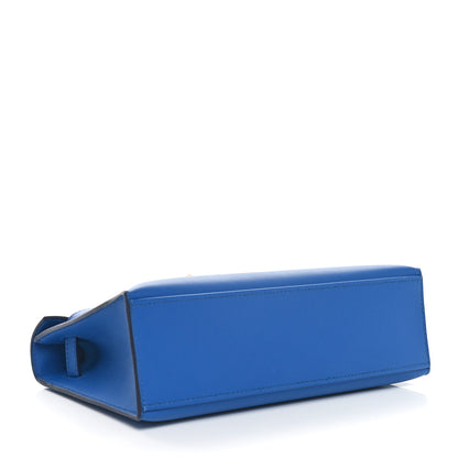 Hermes Swift Kelly Pochette Clutch Bleu Agate 4 of 11