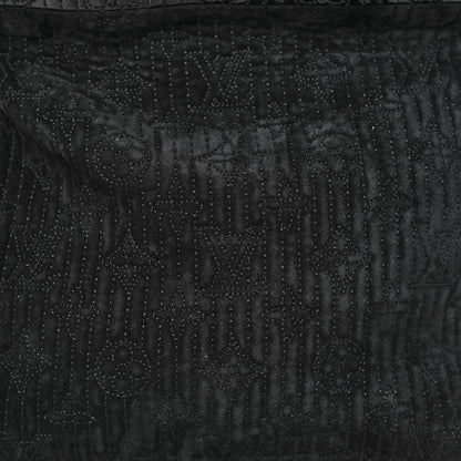Louis Vuitton Suede Monogram Motard Afterdark Clutch Black 7 of 9