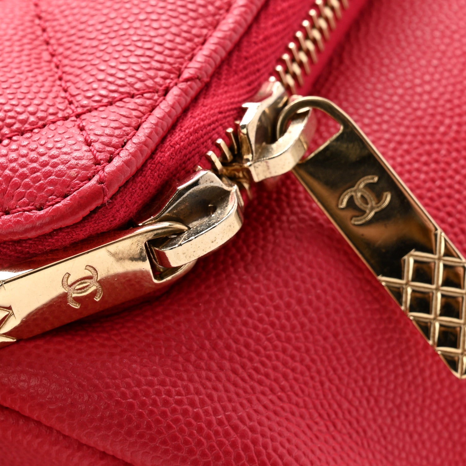 Chanel Caviar Quilted Business Affinity Backpack Fuchsia 11 of 11