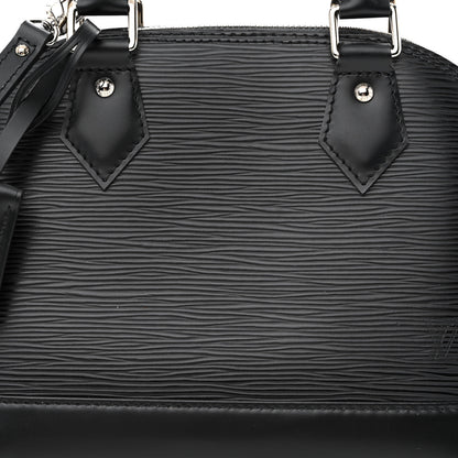 Louis Vuitton Epi Alma BB Black 9 of 12