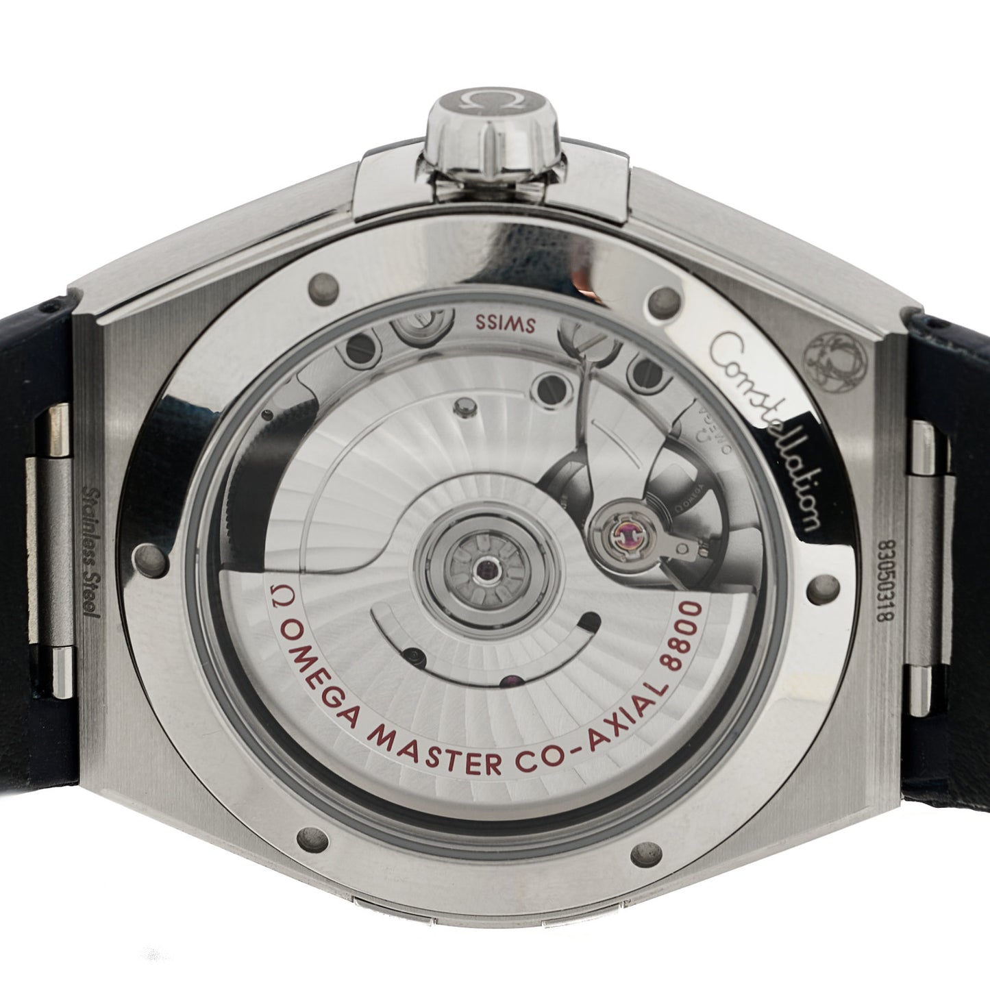 Stainless Steel 39mm Constellation Co-Axial Master Chronometer Automatic Watch Silver 131.13.39.20.06.002