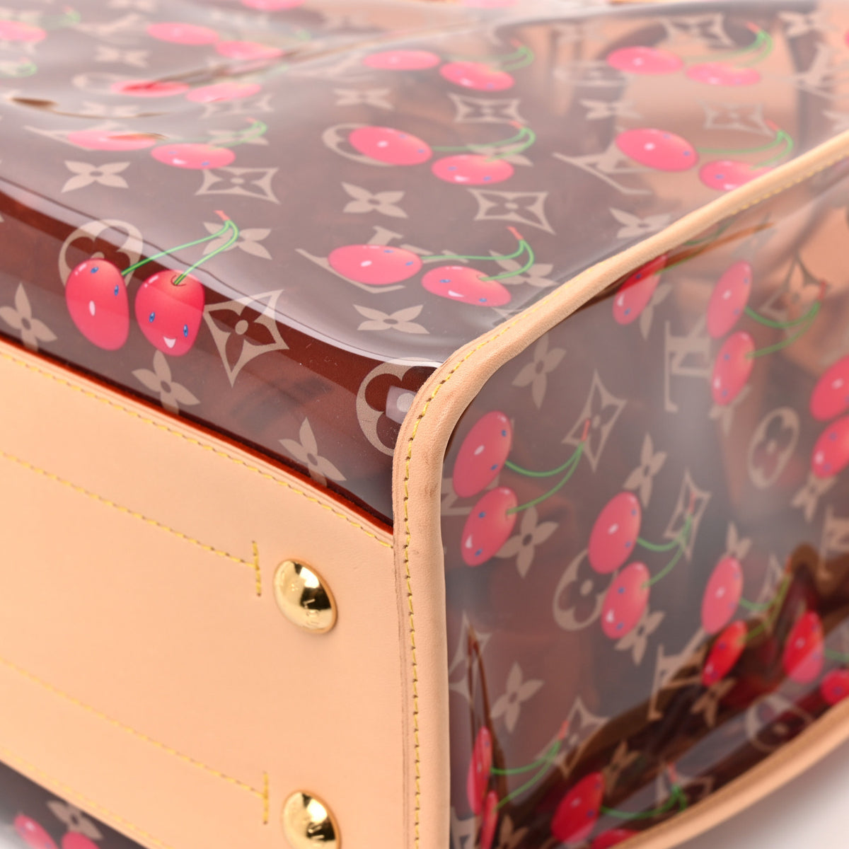 Louis Vuitton LV X TM Crystal Monogram Cerises Onthego GM 11 of 12