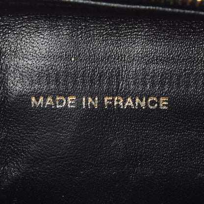 Chanel Lambskin Quilted Shoulder Bag Black 9 of 11