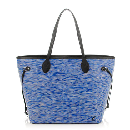 Louis Vuitton Epi Neverfull MM Denim Light 1 of 7