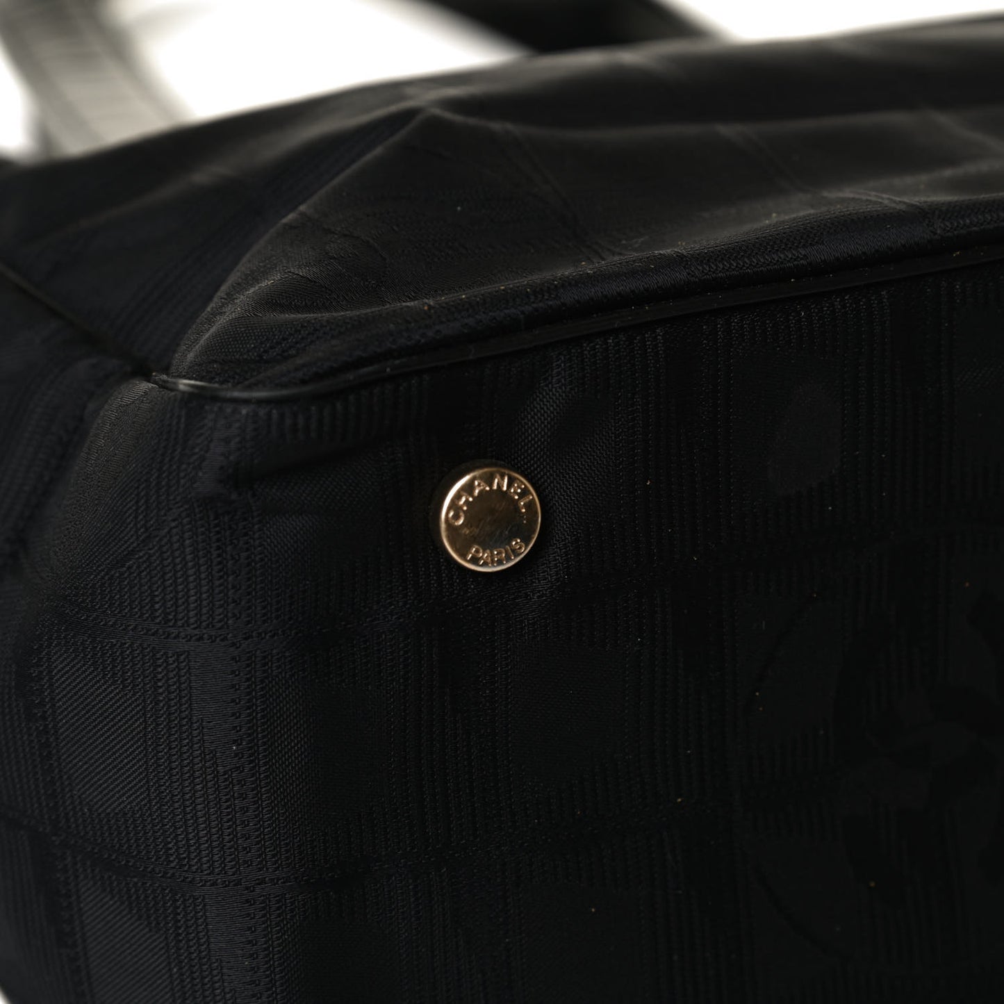 Nylon Small Travel Tote Black