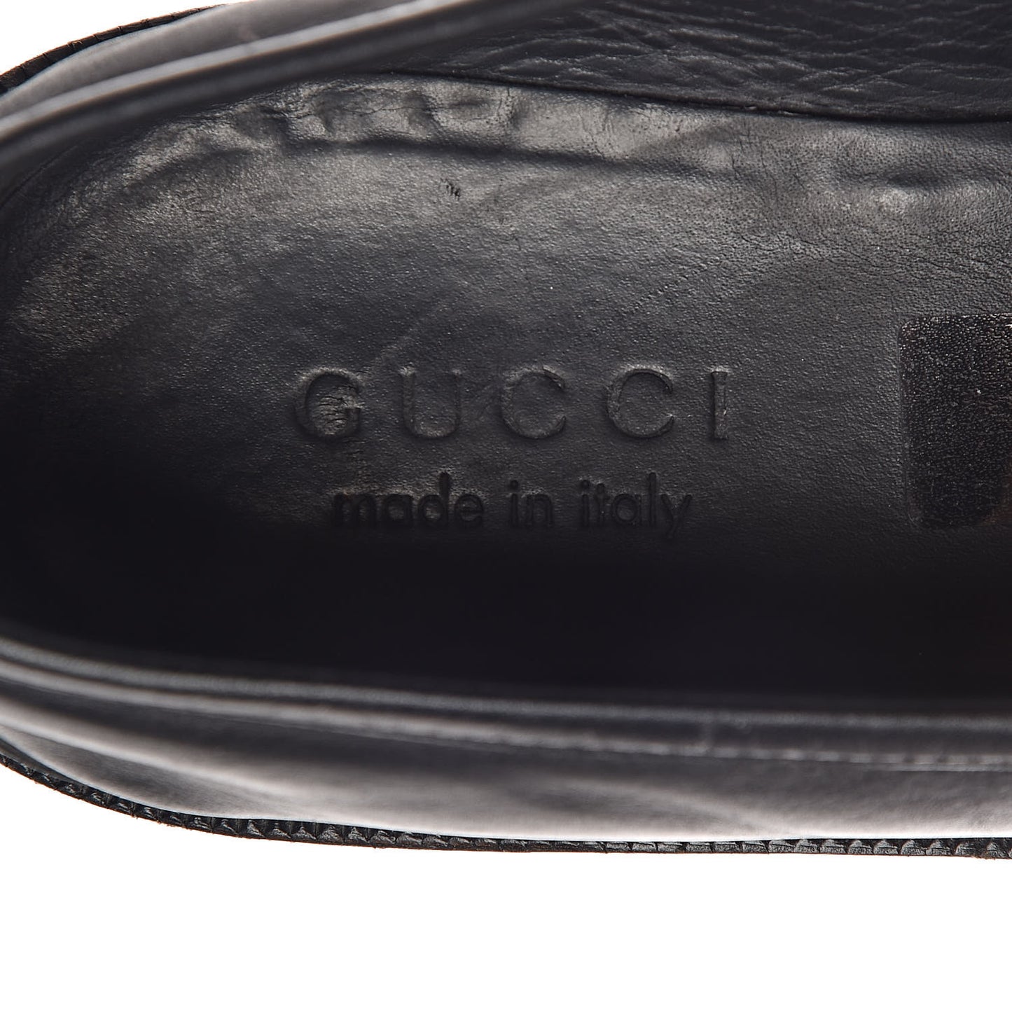Calfskin Mens Tassel Fringe Loafers 7.5 Black