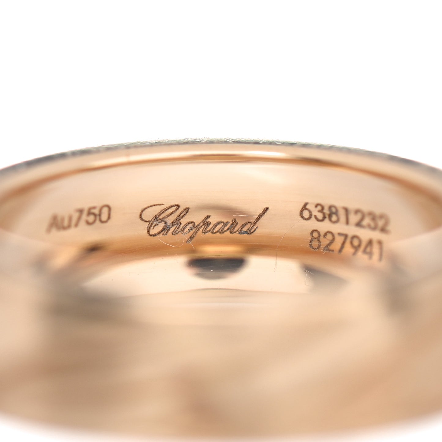 18K Yellow Gold Diamond Chopardissimo Ring 52 6